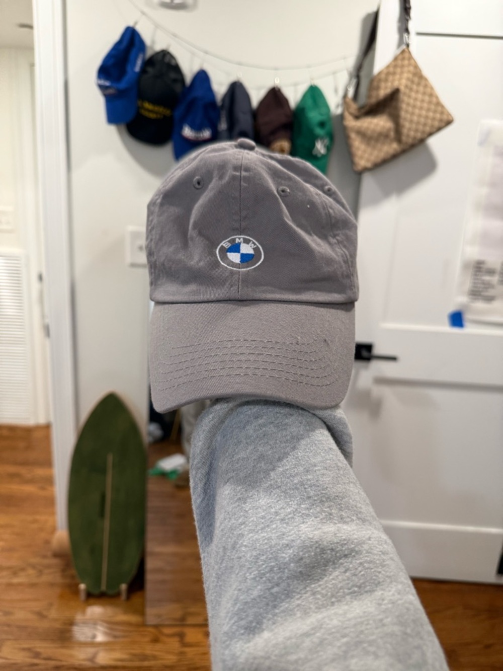 BMW Gray Logo Baseball Cap